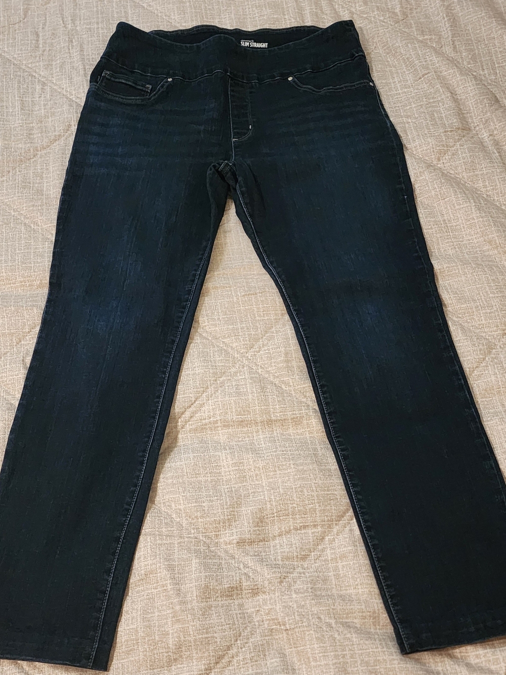 Lee Women’s Straight Leg Jeans - Dark Blue Wash